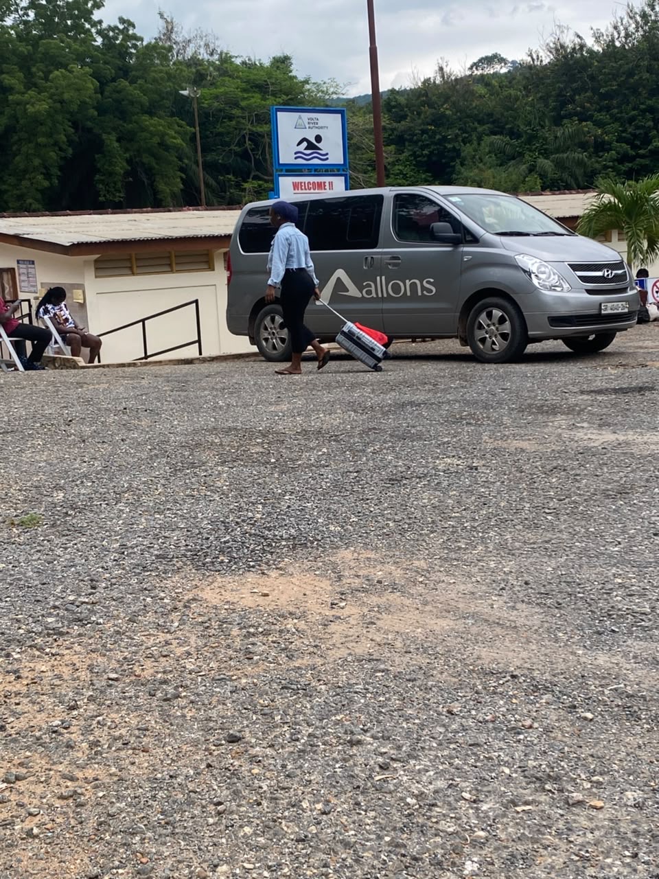 Allons van at the Volta River Authority welcome area